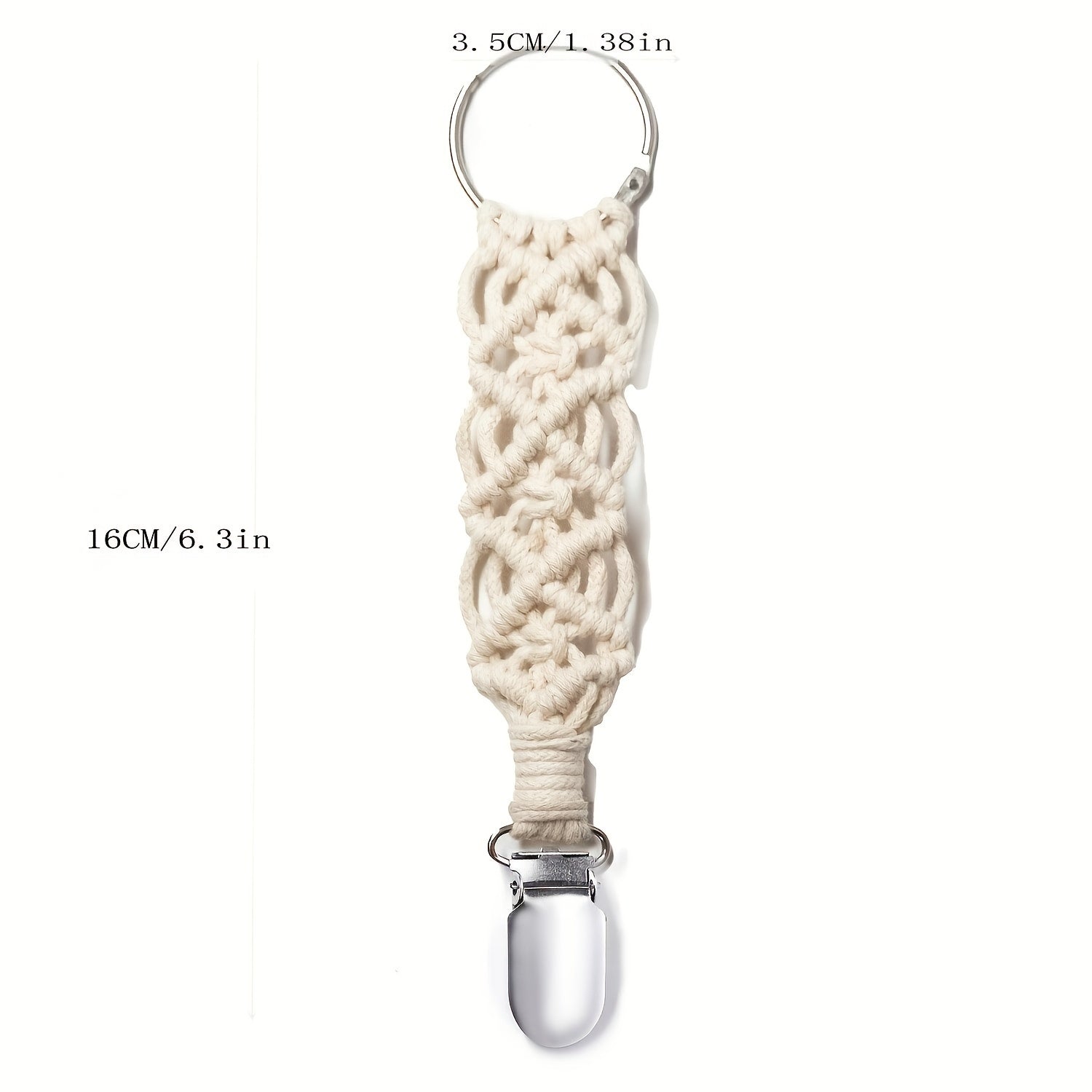 Woven Hat Clip Cap Retainer Holder Outdoor Travel Accessory
