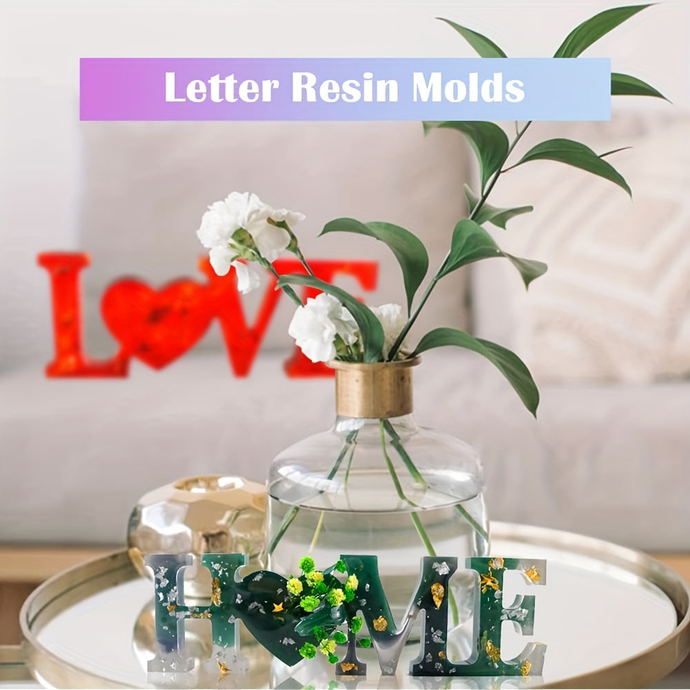 Resin LOVE & HOME Silicone Molds for Room Decoration