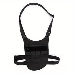 Anti Theft Shoulder Bag Hidden Molle Pockets & Waist Band