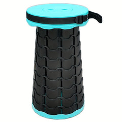 Plastic Folding Telescopic Stool Portable Lightweight Stool