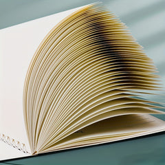 A5 Grid Notebook 21 Coil Diary Book Transparent PP Notebook
