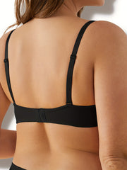  Women's Smooth Solid Push Up Daily Bra