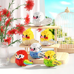 Mini Bird Building Blocks Set Educational Toys