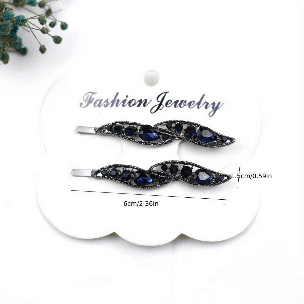 Crystal Hair Pin for Side Hair Bang Girls Clip