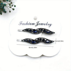 Crystal Hair Pin for Side Hair Bang Girls Clip
