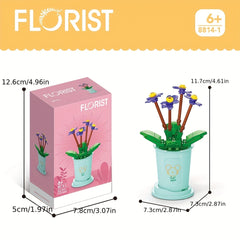 Succulent Plants Building Blocks Potted Flower Bouquets