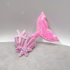 Girls Mermaid Tail Hair Clip Side Clip Headwear