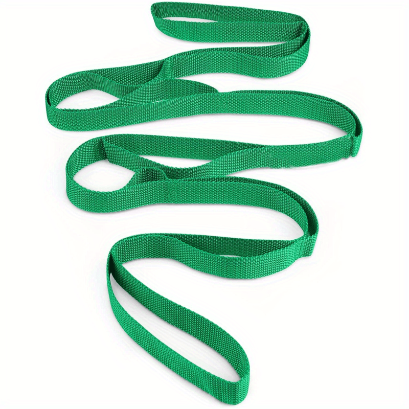 Yoga Stretching Strap For Physical Therapy Non Elastic Stretch Strap