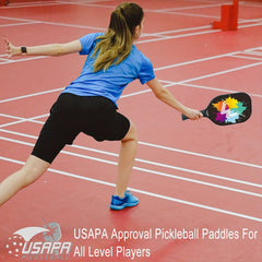 Graphite Carbon Fiber Paddles Set for Improved Pickleball Game