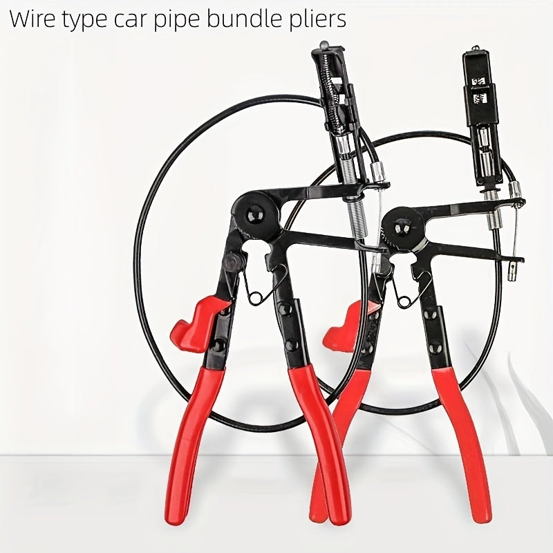Car Water Pipe Snap Hoop Pliers Bend Wire Throat Style Pipe Ring Tool