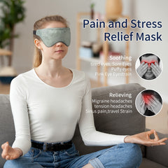 Adjustable Soft Eye Mask Blackout Blindfold for Travel Rest Nap Yoga