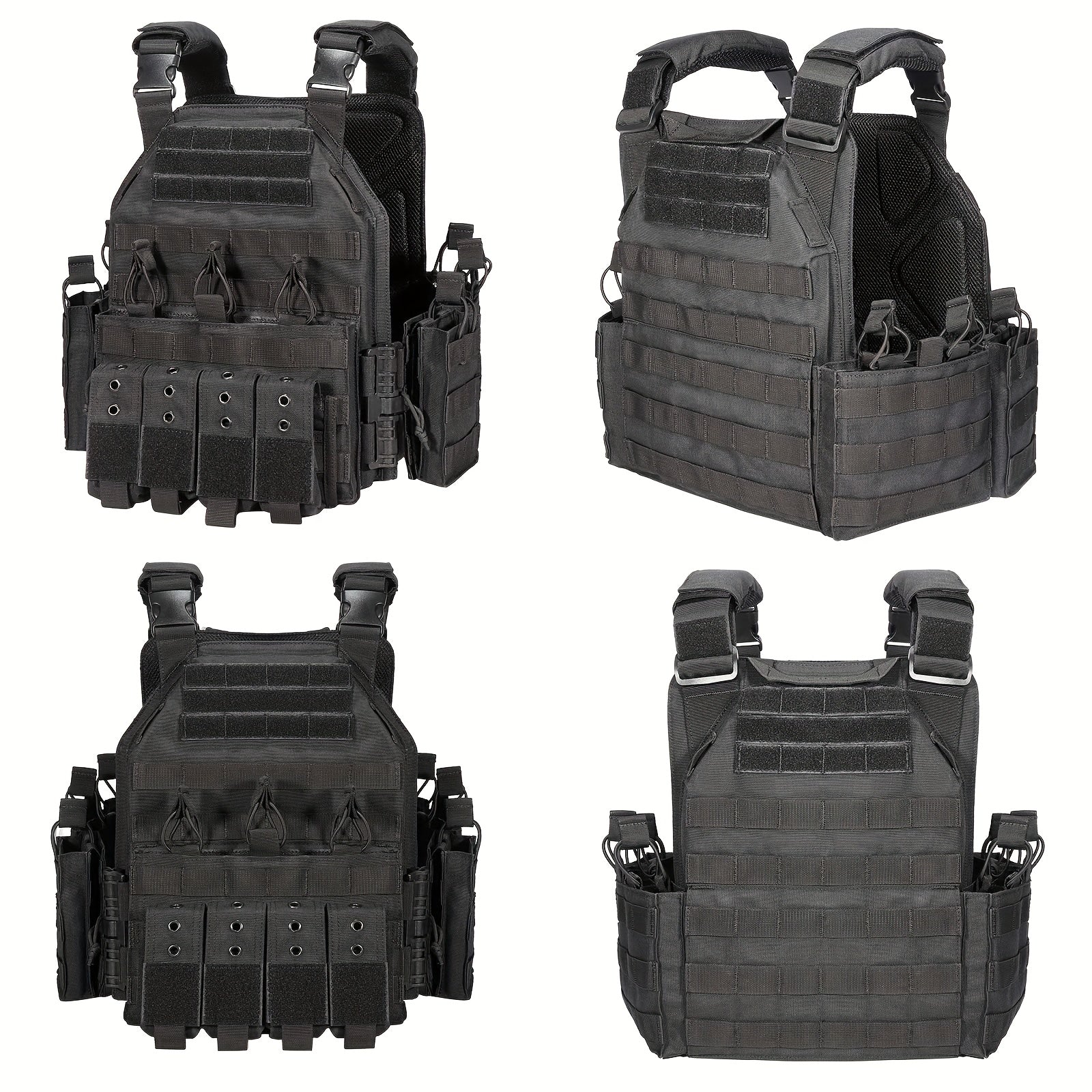 Men's Quick Release Adjustable Airsoft Training Vest