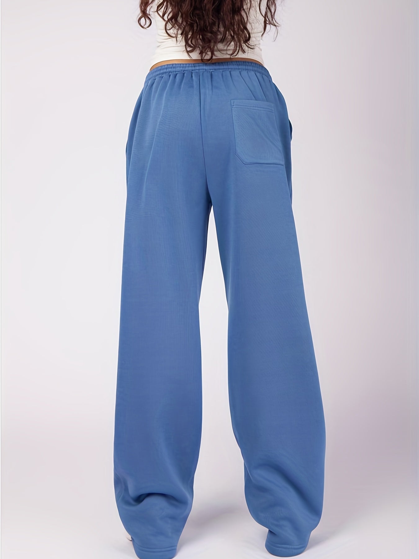  Wide Leg Sweatpants With Pockets