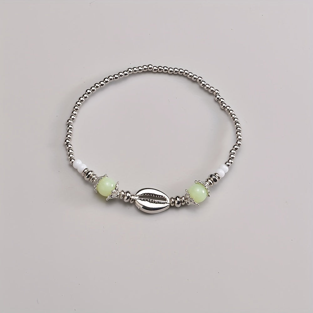Beaded Anklet Adjustable Ankle Bracelet Ladies Foot Jewelry