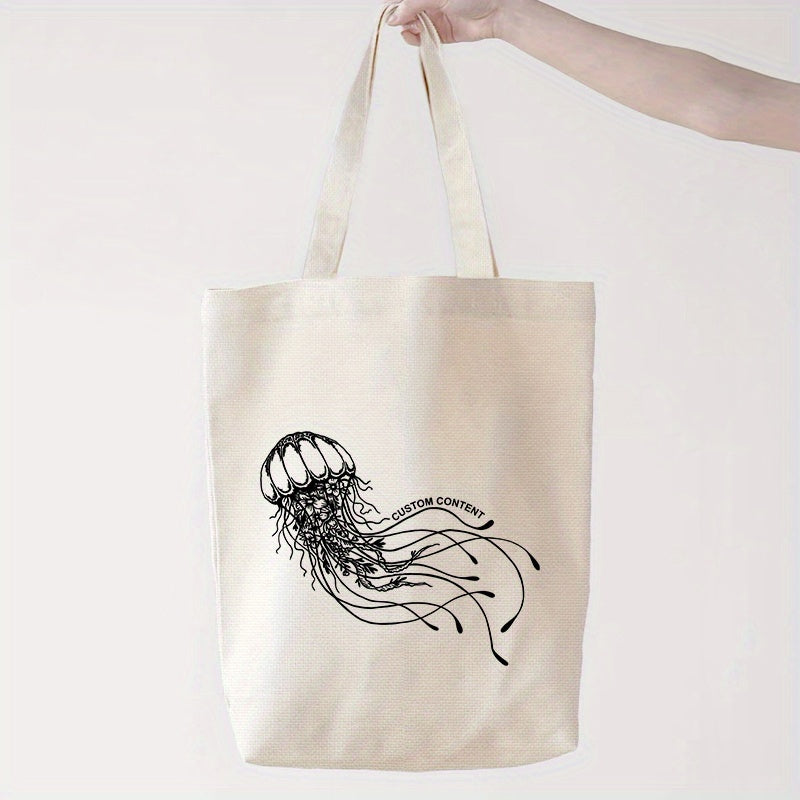 Icebanner Jellyfish Canvas Tote Bag - Ideal Gift for Any Occasion