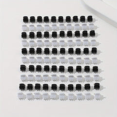 100pcs Mini Hair Claw Clip Solid Style Shark Claw For Side Hair