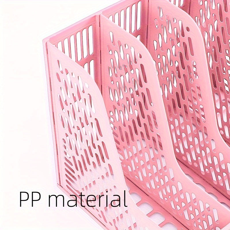 12pcs File Storage Container Desktop File Holder File Storage Box