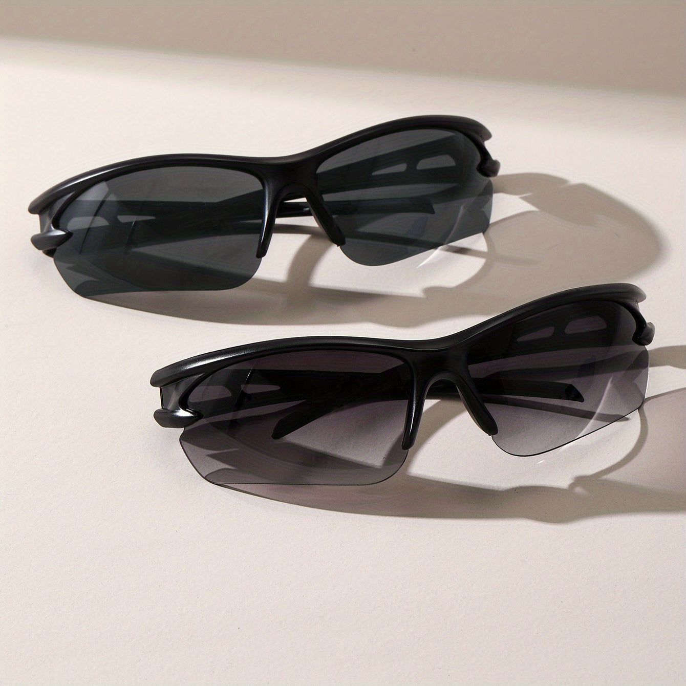 Y2K Wrap Around Sports Sunglasses Unisex Outdoor Shield Glasses UV400