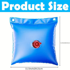 2pcs Heavy Duty Wall Bag For Pool Winter Covers Extra Security