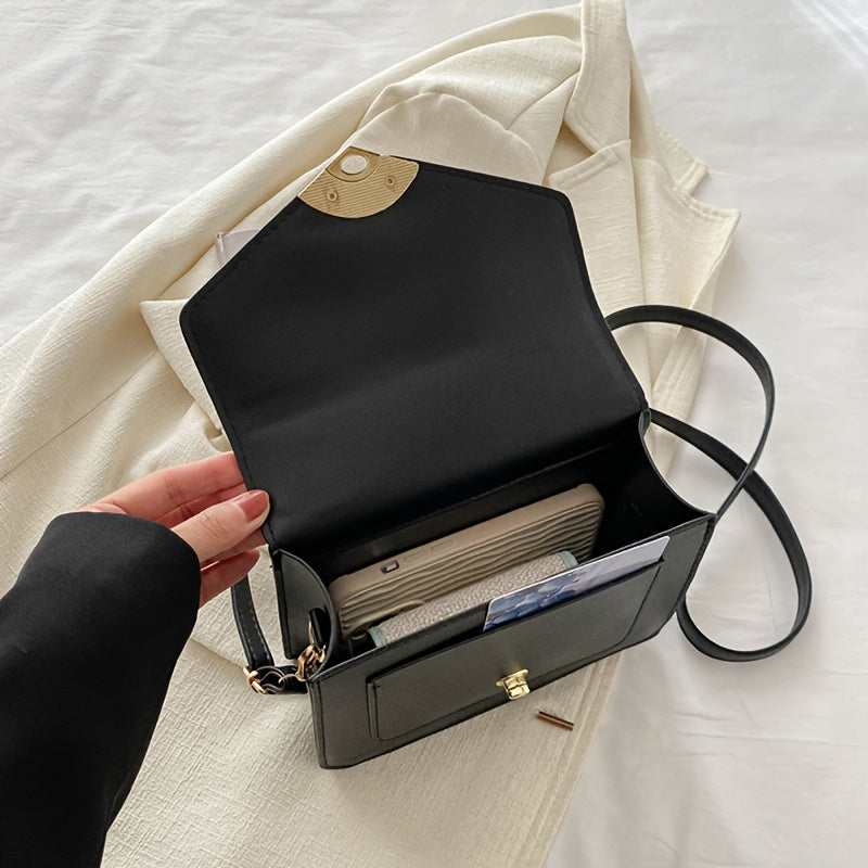 Stylish Mommy Bag Faux Leather Handbag Crossbody Satchel in Rose Red