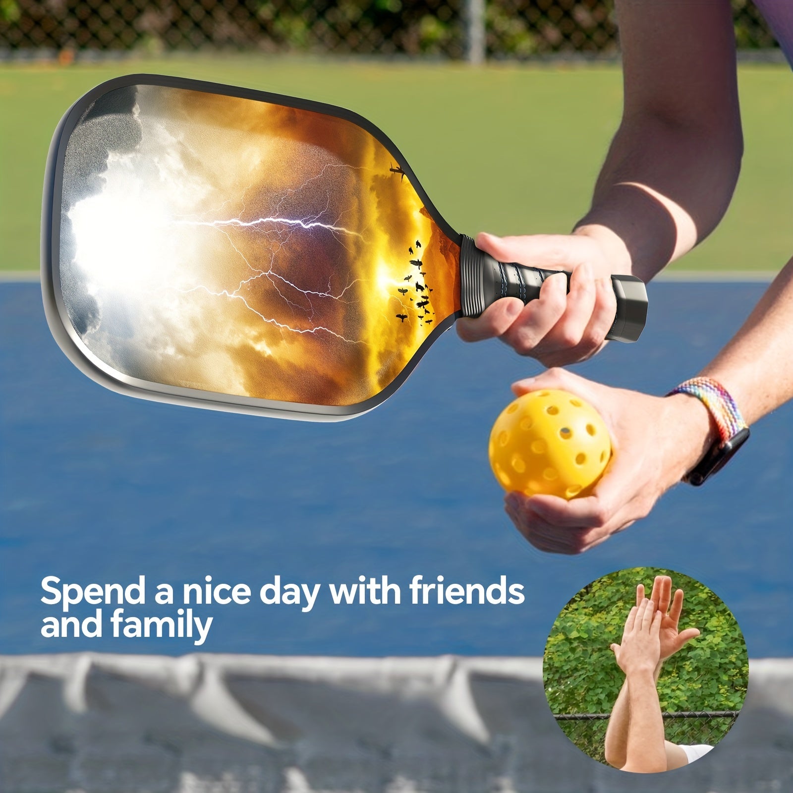 Lightweight Pickleball Paddle Set with Bag