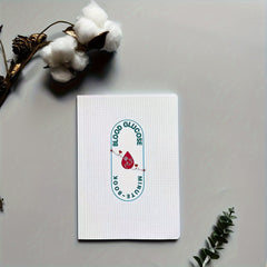A5 Health Logbook: Blood Glucose, Pressure & Heart Rate