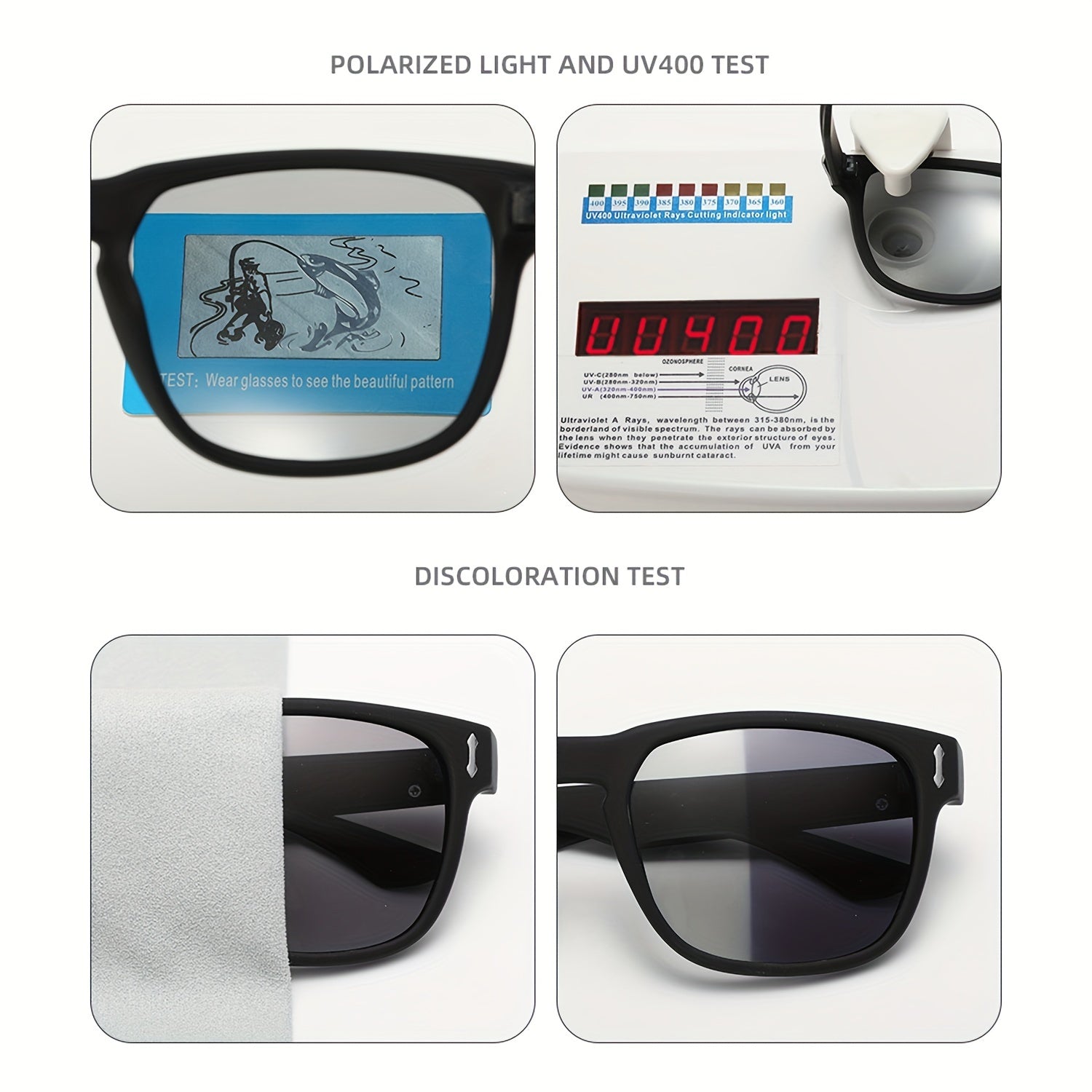 Polarized Sunglasses for Outdoor Sports Driving UV Protection