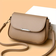 Solid Crossbody Bag Mini Shoulder Purse for Everyday Wear Square Comfortable