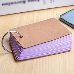 50pcs Double Sided Blank Colorful Card Greeting Card Postcard