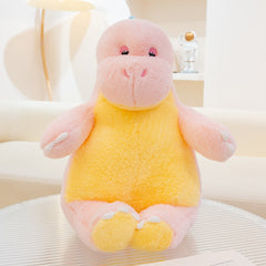 Large Candy Colored Dinosaur Plush Toy Doll