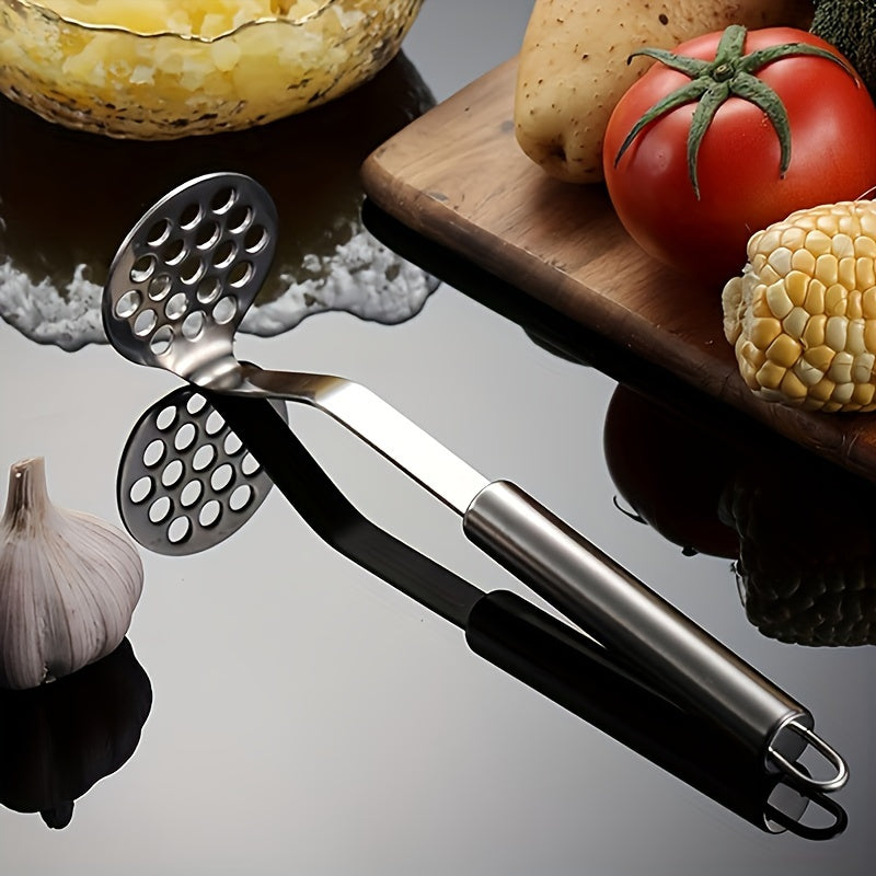 2pcs Stainless Steel Potato Fruit Press Manual Food Processing Tools