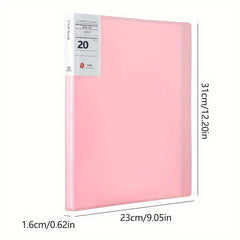 30pcs File Manager Document Organizer Exam Paper Storage Folder