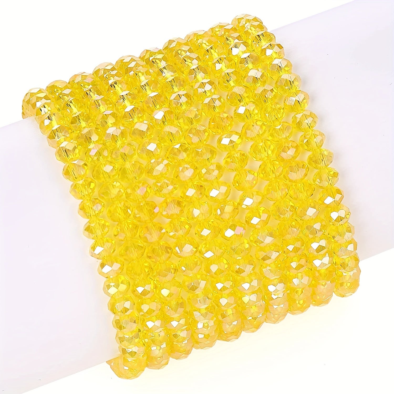 6 8mm AB Crystal Glass Beads Faceted Crystal Glass Beads for Jewelry Making DIY