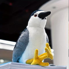 Realistic Nycticorax Plush Toy Soft Stuffed Animal with Details