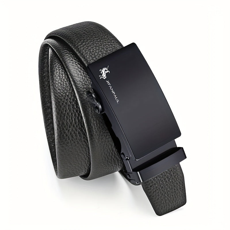 Men's PU Automatic Buckle Belt For Wedding Daily