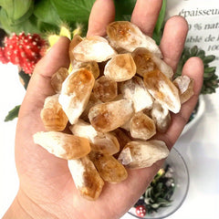 Natural Topaz Raw Stone Crystal Rough Point Bulk Reiki Mineral Specimen