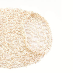 Khaki Mesh Hair Net Rayon Knit Snood Women Crochet Sleep Cap