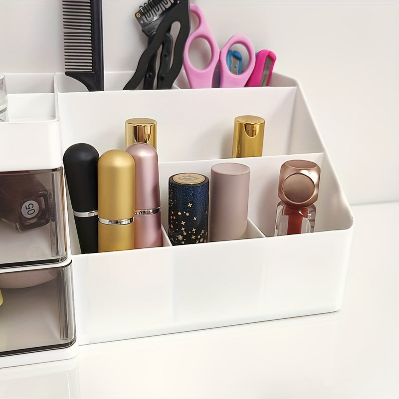Large Capacity Desktop Cosmetic Storage Box Bedroom Dresser Storage Organizer