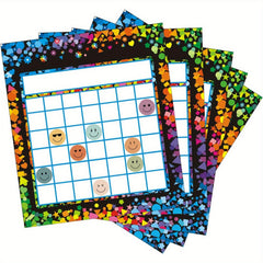 Colorful Happy Face Stickers 3 8 Inch Boho Reward Labels 10 Styles