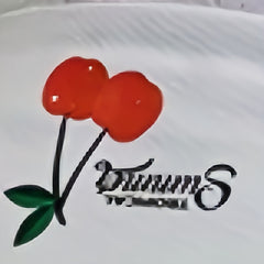 Cherry Print Bucket Hat Lightweight Sun Shade Cap Women