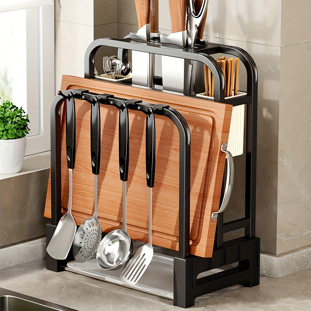 Stainless Steel Cutting Board Rack Kitchen Storage