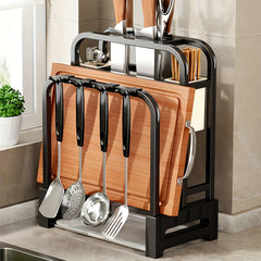 Stainless Steel Cutting Board Rack Kitchen Storage