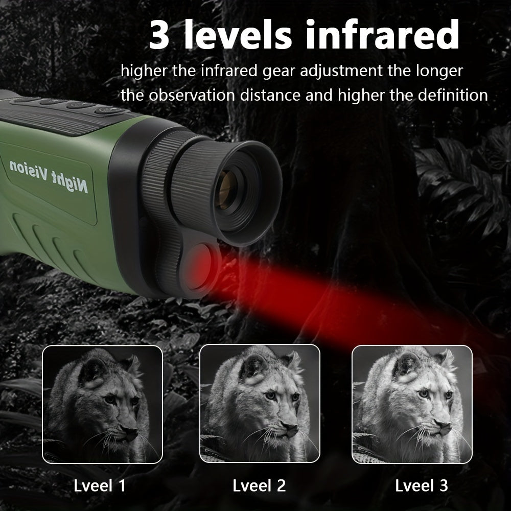 Night Vision Device 8x Zoom Waterproof Rechargeable 32g Memory Card