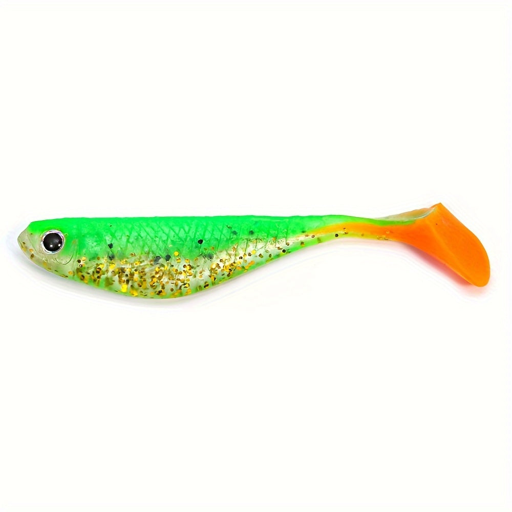 B&U 3pcs 8 Soft Plastic Swimbait Fishing Lure For Bass Trout Crappie