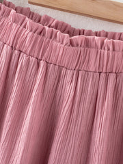 Girls' Loose Pants Straight Leg Wide Leg Pants