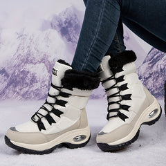 Women's Snow Boots Warm Air Cushion Hiking Shoes