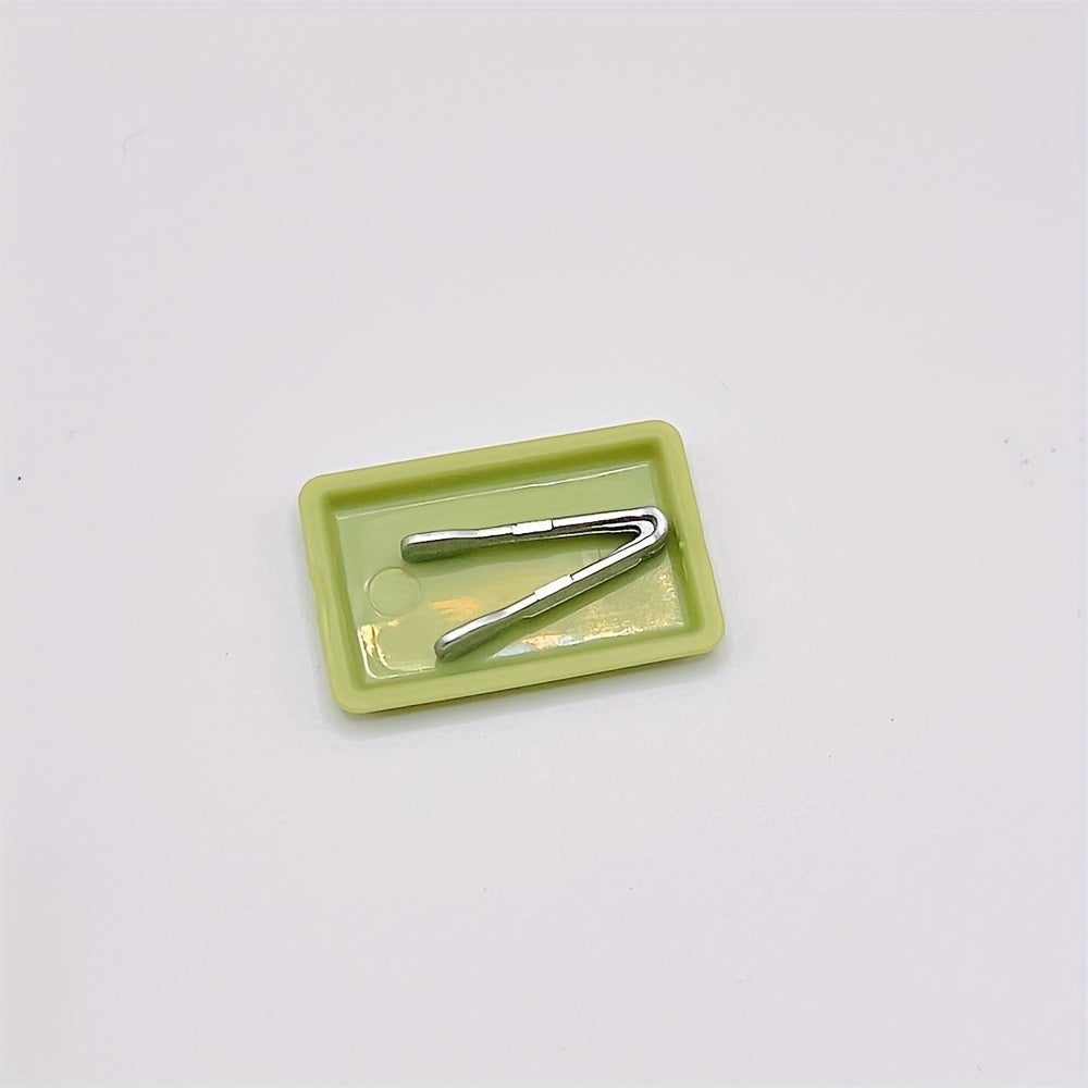 Bread Clip Tray Simulation Scene Model for DIY Crafting
