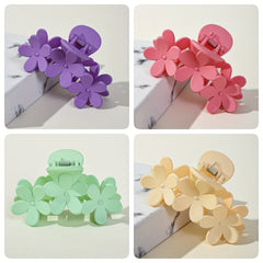 Boho Style Hair Claw Clip Solid Hair Accessory
