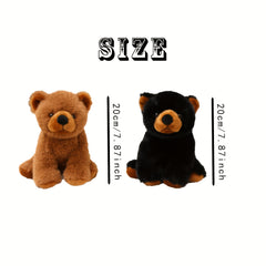 Faux Brown & Plush Bear Polar Bear Plush Toy