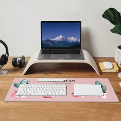 Large Micro Weave Cloth Mouse Pad with Stitched Edges